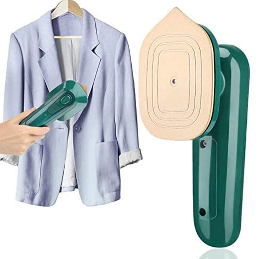 Mini Garment Steamer & Iron, Compact 2-in-1 Design for Travel & Home Use