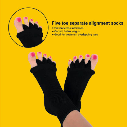 🧦 USOXO™ Toe Separator Alignment Socks 🎉