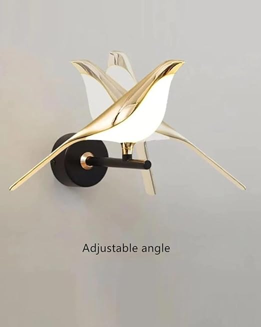 Modern Bird Design LED Wall Lights Living Room | Stylish Wall Lamp for Bedroom, Hallway, Lounge | Decorative Indoor Light Fixture | Elegant Wall Mount Accent Lighting