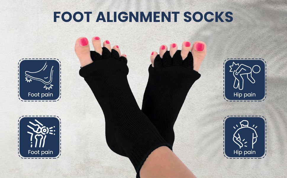 🧦 USOXO™ Toe Separator Alignment Socks 🎉