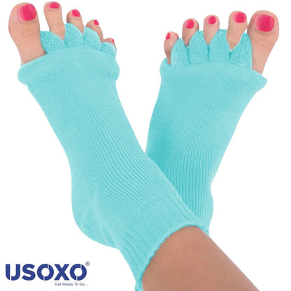 🧦 USOXO™ Toe Separator Alignment Socks 🎉