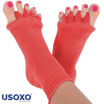 🧦 USOXO™ Toe Separator Alignment Socks 🎉