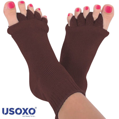 🧦 USOXO™ Toe Separator Alignment Socks 🎉