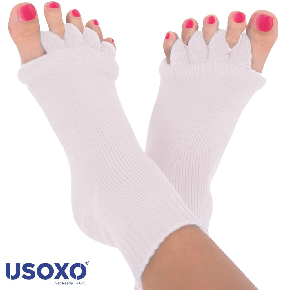 🧦 USOXO™ Toe Separator Alignment Socks 🎉
