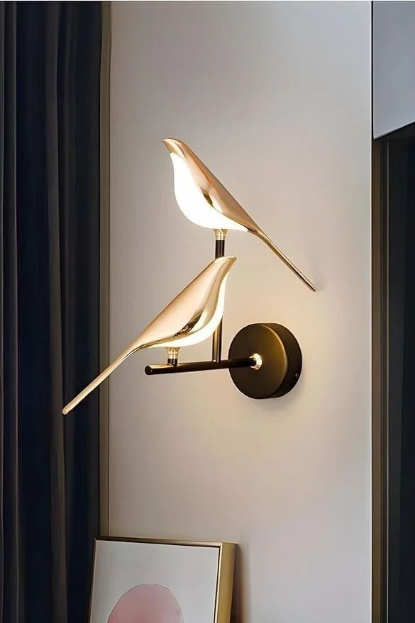 Golden Bird LED Wall Light