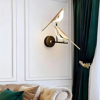 Golden Bird LED Wall Light