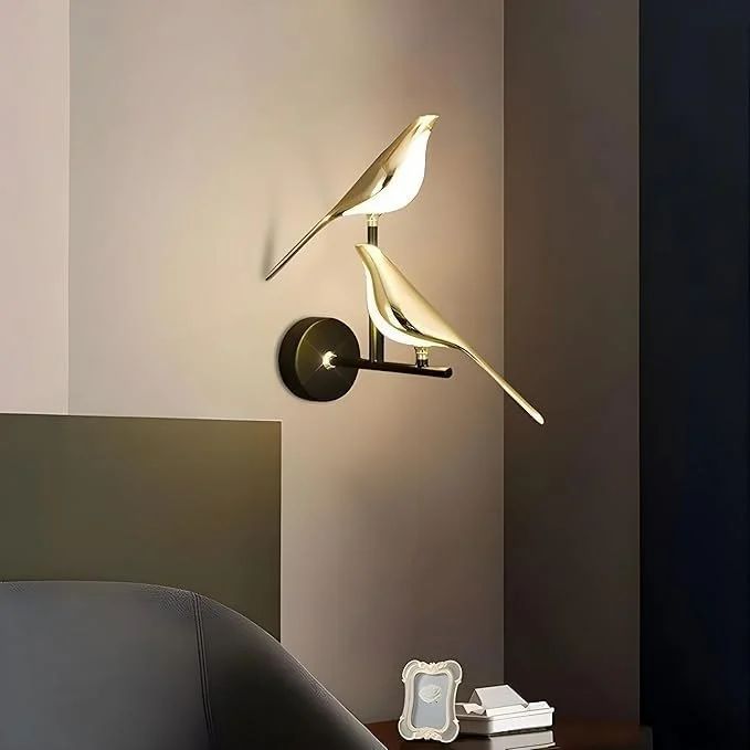 Golden Bird LED Wall Light