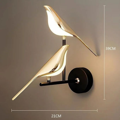 Golden Bird LED Wall Light