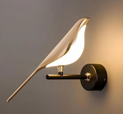 Modern Bird Design LED Wall Lights Living Room | Stylish Wall Lamp for Bedroom, Hallway, Lounge | Decorative Indoor Light Fixture | Elegant Wall Mount Accent Lighting