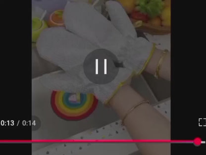 Wire Dishwashing Gloves(Pack of 2)